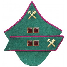 ВОЕНТЕХНИК 2-го РАНГА войск НКВД,  петлицы обр.1937 г.